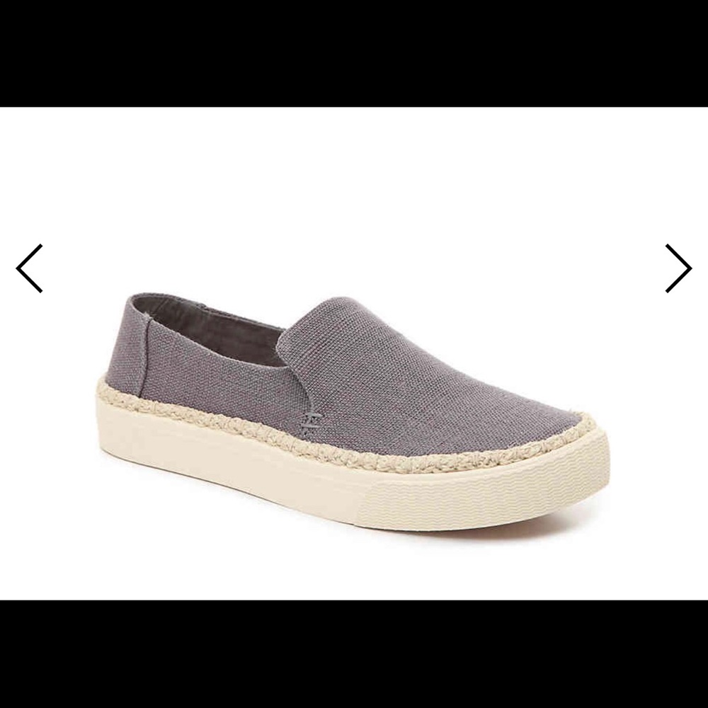 Time canvas slip on color cream